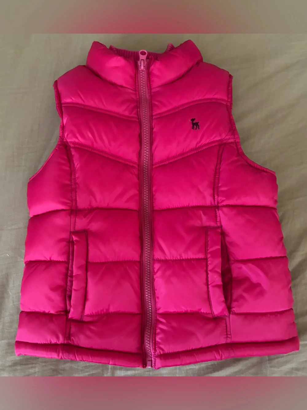 Old Navy Kids Pink Puffer Vest